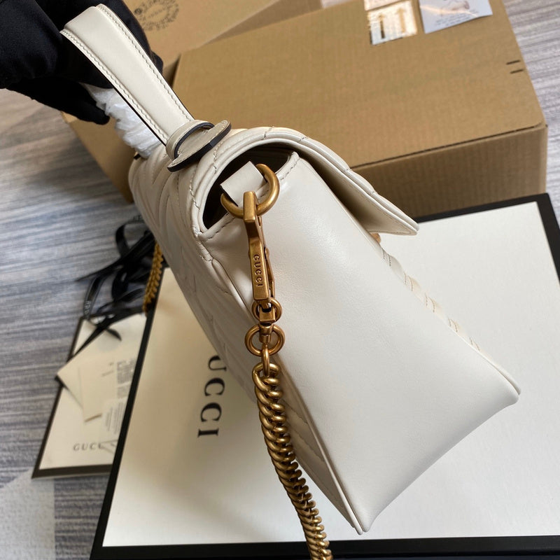 Top view of premium sleek women's handbag – women's designer-style accessory