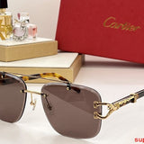 Front view of Cartier unisex sunglasses