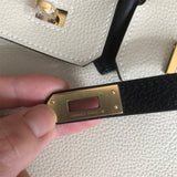 Close-up detail of fluid bag design