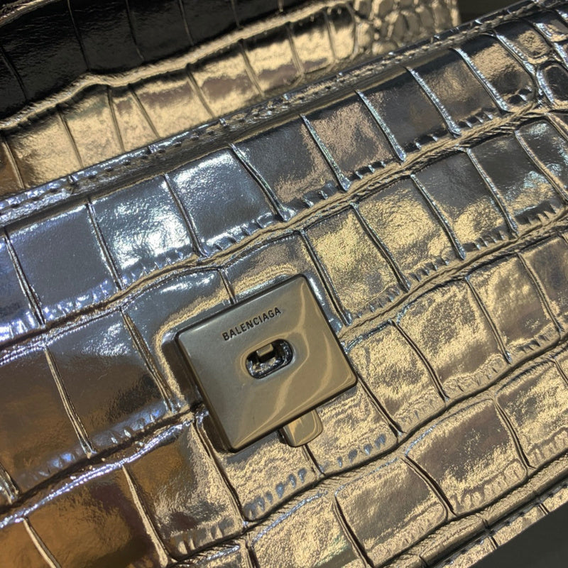 Elegant Premium PU Leather Handbag - Signature Hardware Accents | Women's Luxury Handbag #403 - styled full view (image 7) of designer-inspired handbag