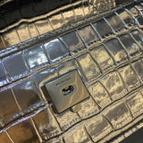 Elegant Premium PU Leather Handbag - Signature Hardware Accents | Women's Luxury Handbag #403 - styled full view (image 7) of designer-inspired handbag