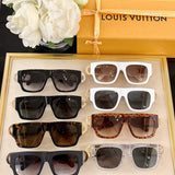 Lifestyle view of Louis Vuitton unisex sunglasses