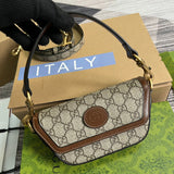 Front view of classic everyday-luxe women's handbag – women's designer-style accessory