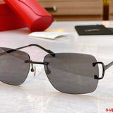 Angled view of Cartier unisex sunglasses