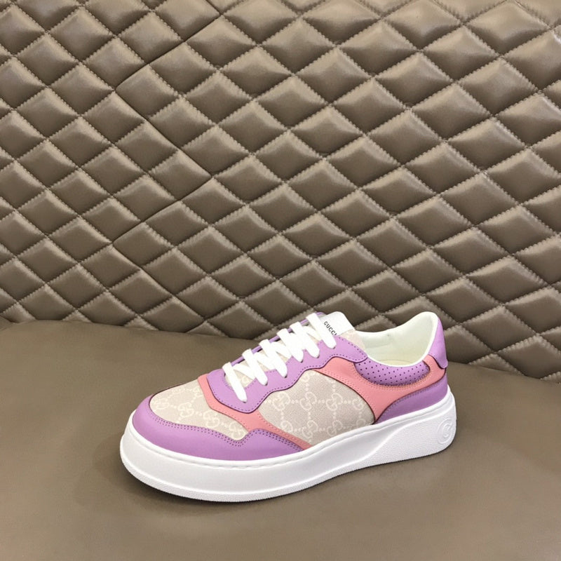 Gucci classic monochrome luxury sneakers view 6 low-top design