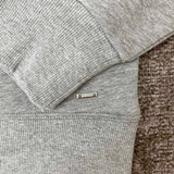 Close-up of Amiri hoodie craftsmanship