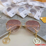 Full view of Louis Vuitton unisex sunglasses