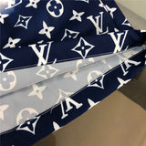 Side profile of Louis Vuitton cotton t-shirt with streetwear-inspired cut