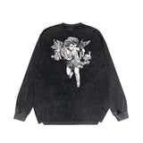 Close-up of Amiri hoodie craftsmanship