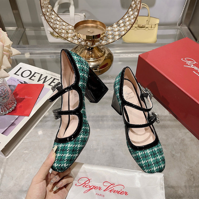 Roger Vivier luxury shoes angled view — premium authentic designer style