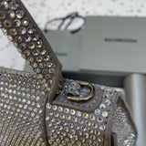 Understated Faux Leather Handbag - Polished Finish | Women's Luxury Handbag #541 - styled full view (image 7) of designer-inspired handbag