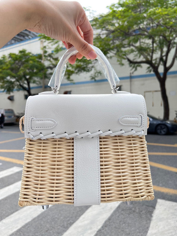 Interior view of polished premium bag