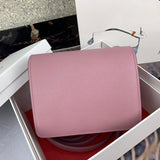 Top view of structured polished women's handbag – women's luxury handbag