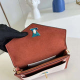 Interior view of statement classic women's handbag – women's everyday handbag