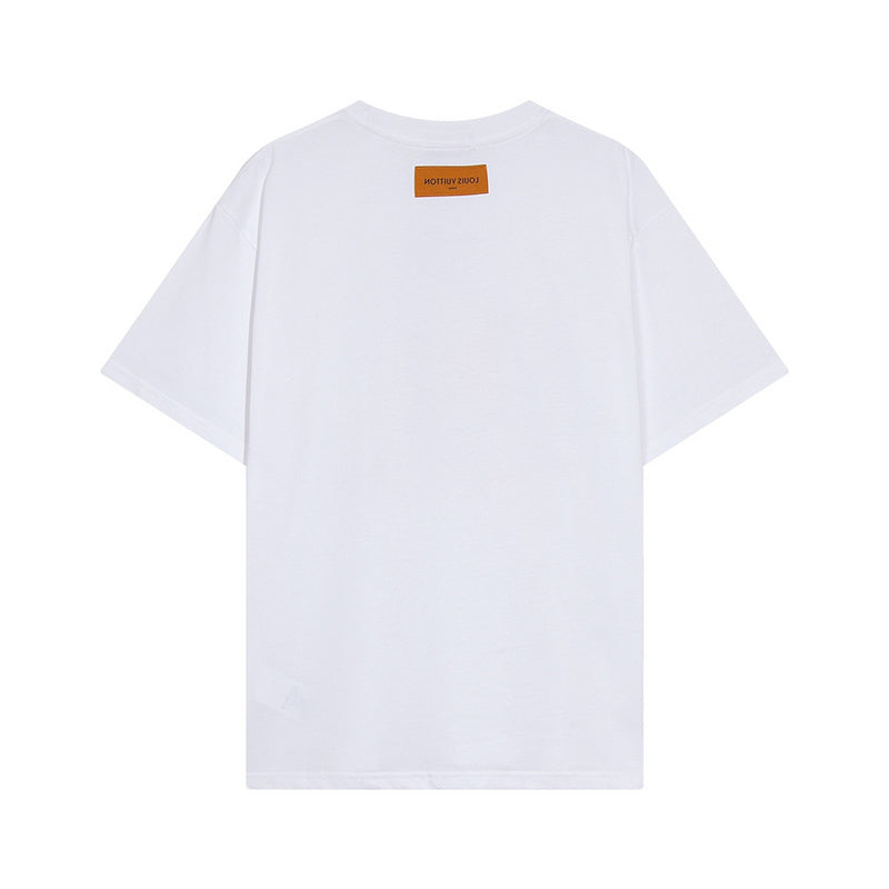 Front view of Louis Vuitton cotton t-shirt with everyday silhouette