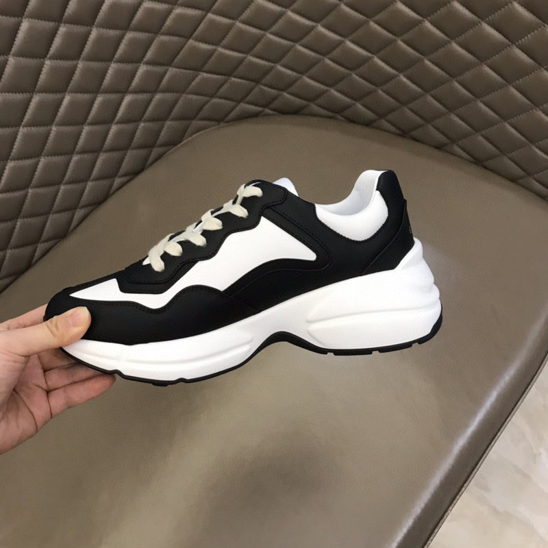 Gucci sneakers detailed view showing premium designer craftsmanship