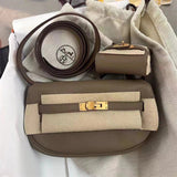 Close-up detail of structured bag design