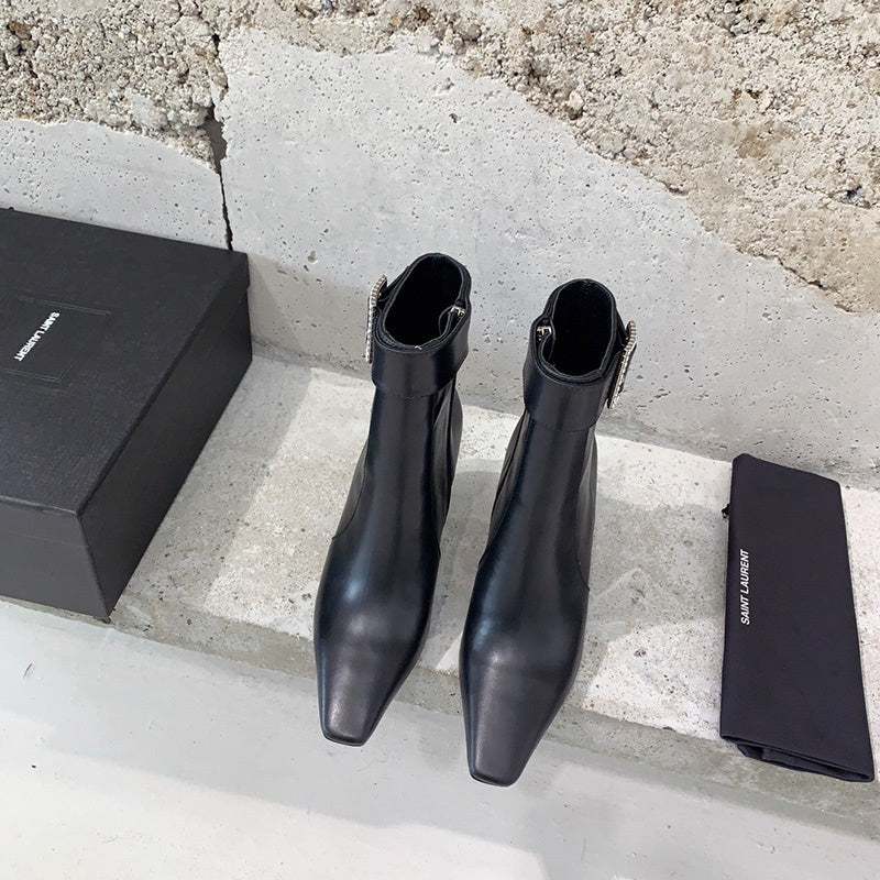Front view of Saint Laurent luxury piece style No.049