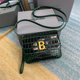 Sophisticated Premium PU Leather Handbag - Chic Everyday Appeal | Women's Fashion Handbag #653 - side angle view (image 2) of designer-inspired handbag