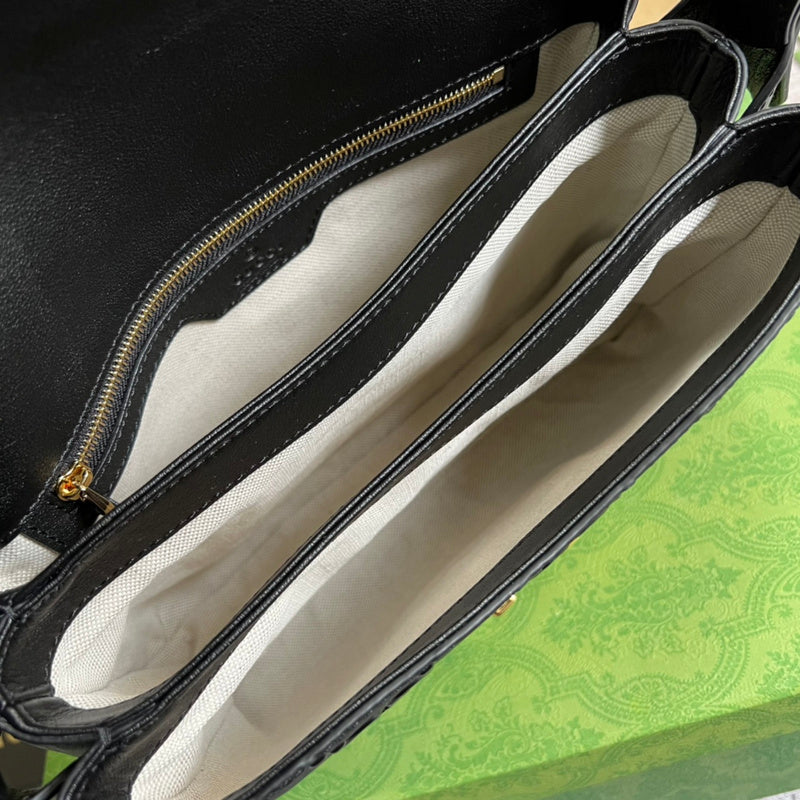 Close-up detail of chic classic women's handbag – women's premium purse