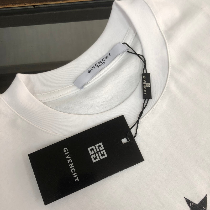 Full styled look of Givenchy luxury clothing with relaxed-fit cut