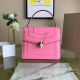 Bold Faux Leather Handbag - Versatile Everyday Design | Women's Fashion Handbag #1702 - front view (image 1) of designer-inspired handbag