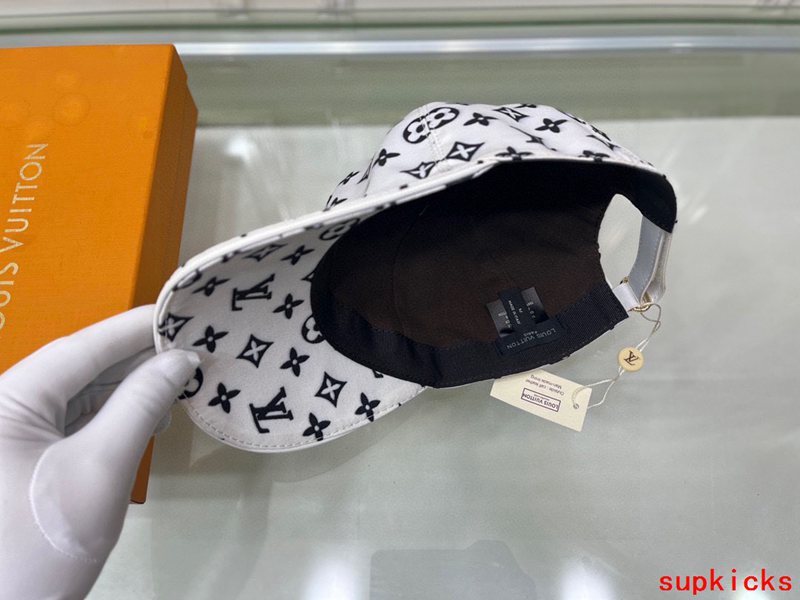 Side view of Louis Vuitton unisex cap
