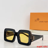 Angled view of Louis Vuitton unisex sunglasses