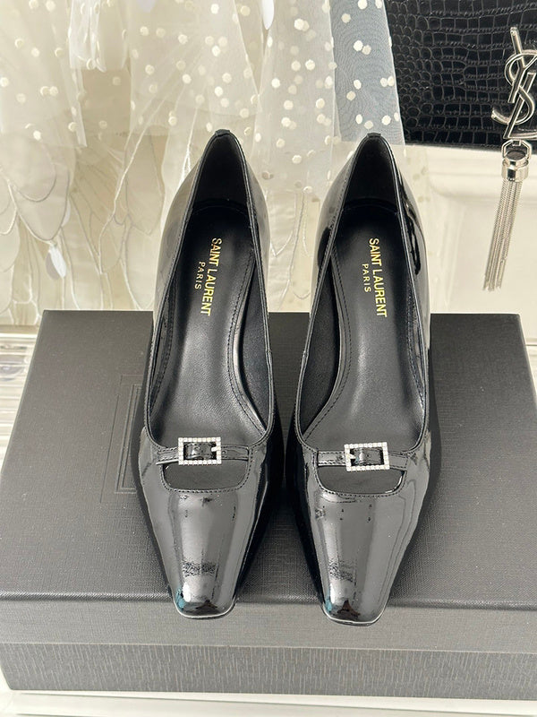 Saint Laurent shoes front view designer style