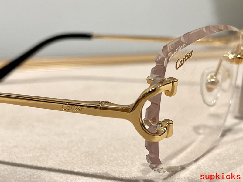 Front view of Cartier unisex sunglasses