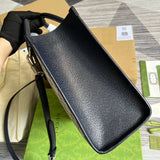 Top view of refined structured women's handbag – women's luxury handbag