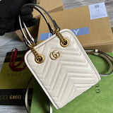 Front view of chic refined women's handbag – women's premium purse
