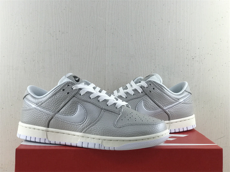 Side profile of Nike fresh white-and-black sneakers streetwear statement look