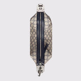 Handle and strap detail of elevated signature women's handbag – women's designer-style accessory