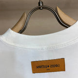 Side profile of Louis Vuitton luxury clothing with runway-inspired design