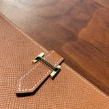  tailored crossbody bag detail view showing craftsmanship 14