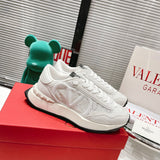 Close-up of Valentino Garavani shoes craftsmanship