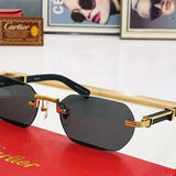 Side view of Cartier unisex sunglasses