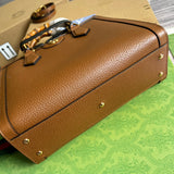 Styled lifestyle shot of sleek modern women's handbag – women's statement bag