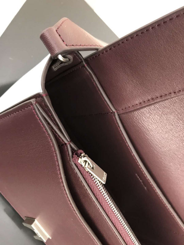 Front view of signature structured women's handbag – women's everyday handbag