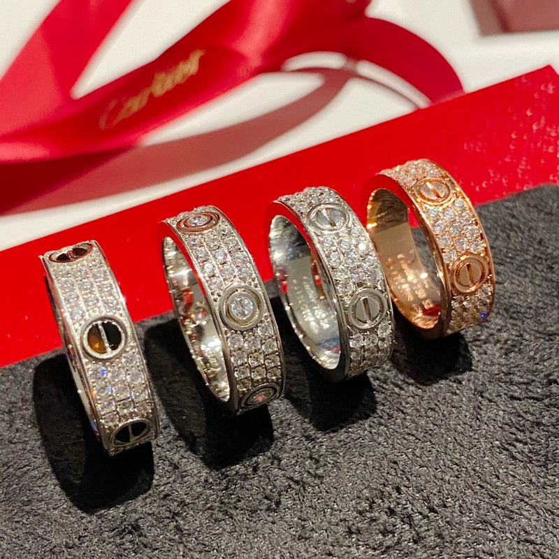 Close-up detail view of Cartier unisex jewelry piece