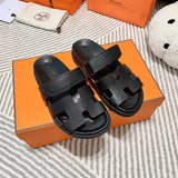 Hermes sandals Style 216 - texture and material detail