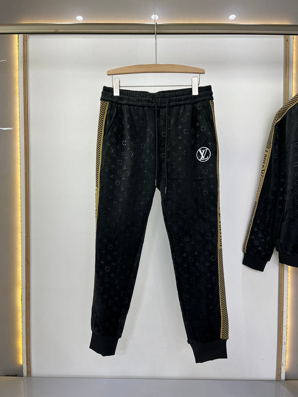 Back view of Louis Vuitton luxury clothing with streetwear-inspired cut