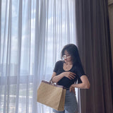Ziva's Charm handbag – angled view (41cm*16cm*30cm)