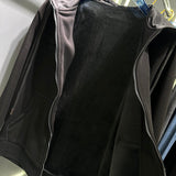 Side profile of Louis Vuitton luxury clothing with contemporary cut
