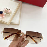 Lifestyle view of Cartier unisex sunglasses