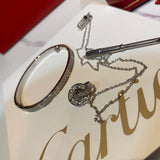 Angled view of Cartier unisex jewelry piece