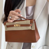  modern crossbody bag detail view showing craftsmanship