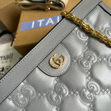 Back view of modern refined women's handbag – women's luxury handbag