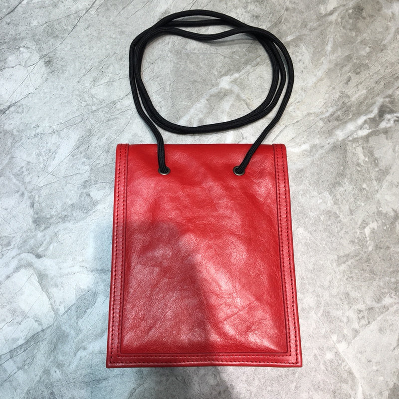 Bold Premium PU Leather Handbag - Statement Silhouette | Women's Premium Handbag #203 - alternate angle view (image 8) of designer-inspired handbag